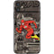 DC Comics The Flash Vintage Action pose pattern iPhone 11 Skin